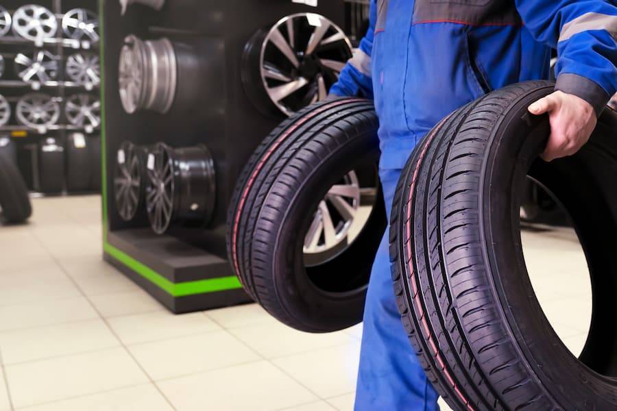 tyre fitters carry